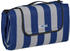 Relaxdays Picnic blanket 200 x 200 cm blue/grey