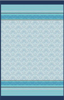 Bassetti ARONA Einrichtungsfoulard - B1 - blau - 270x270 cm