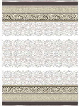 Bassetti TREMEZZO Jacquard Plaid - 41 - beige - 140x190 cm