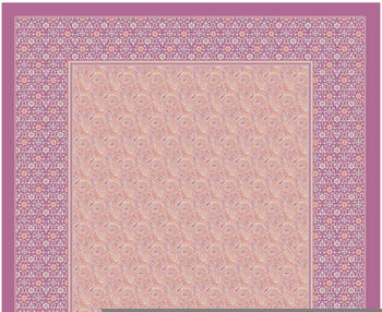 Bassetti LAGLIO Jacquard Tagesdecke - O1 - orange - 180x260 cm