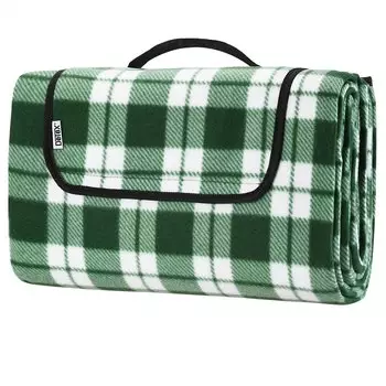 Detex Picknickdecke XXL 200x200cm Karogrün