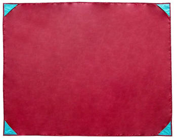 Zollner ZOLLNER Picknickdecke mit Tasche 135x165 cm rot