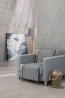 IBENA Sesselschoner "Fano" B x H: 50 x 200 cm, mit modernen Streifen