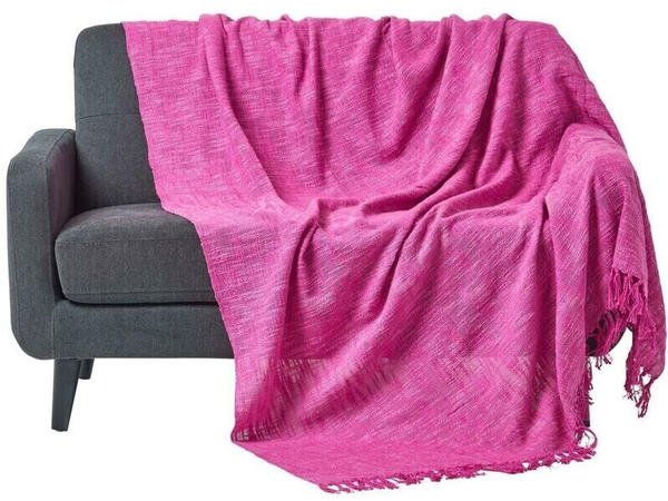 Homescapes Überwurf Nirvana, pink, 225x255 cm