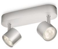 Philips Dimmbare LED Star Decken-/Wandspot, 2x, Nicht austauschbare(s) Leuchtmittel,