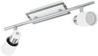 EGLO Deckenleuchte "Davida Deckenlampe, Deckenspot aus Metall, Wohnzimmerlampe, GU10"