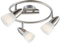 GLOBO LIGHTING Deckenstrahler "CALEB" E14 1 Stk. Warmwei&szlig; LED-Strahler/Glas