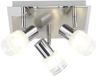 Brilliant Deckenstrahler "Lea" E14 1 Stk. Warmwei&szlig; LED Spotrondell 3flg