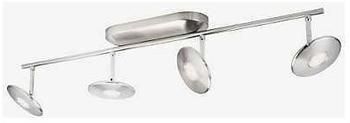 Philips Aufbauleuchte Deckenleuchte Kavo LED Spotbalken Stahl 2700K Warmweiß Dimmbar (56414-17-16)