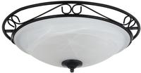 Rabalux 3723, Rabalux Athen Decke 3x60 W schwarz 3723