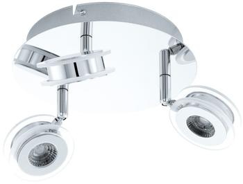 Eglo 94491 Sarolo LED Spot 3x3.3W Edelstahl chrom transparent