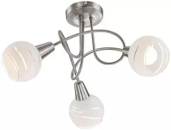 Globo DL NICKEL MATT, 3XE14 DL nickel matt, 3xE14 (54341-3O)