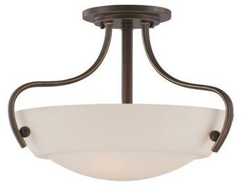 Elstead Lighting Chantilly Deckenleuchte E27 3-fach Palladianische Bronze
