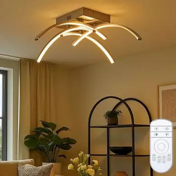 ESTO Decken 16,8 Watt SMD LED Gästezimmer Lobby Beleuchtung silber beweglich Esto 742020