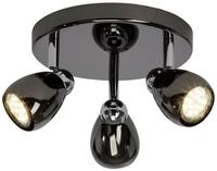 Brilliant LED Deckenstrahler "Milano" GU10 &Oslash; 33 cm, 3 x GU10 Leuchtmittel inklusive,