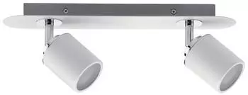 Paulmann Tube 2er-Spot GU10/10W weiß/chrom (66718)