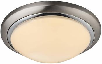 Globo LED 24 Watt Decken Leuchte rund opal Beleuchtung Lampe EEK A Strahler Licht Chrom Globo 41739-24