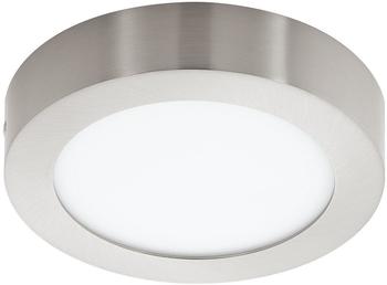 Eglo Fueva 1 Deckenbeleuchtung Nickel, Weiß Nicht austauschbare Glühbirne(n)