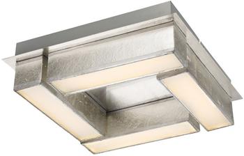 Globo Lighting LED-Deckenleuchte Amy I in silberfarbig