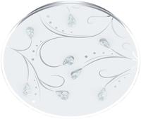 EGLO 95689, EGLO SORRENTA 1 Wand- / Deckenleuchte, weiss, klar