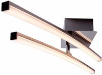 JUST LIGHT LED Deckenleuchte "SIMON" LED-Board 1 Stk. Warmwei&szlig; LED Deckenlampe