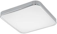 EGLO Wandleuchte "MANILVA" LED-Board Warmwei&szlig; LED Badezimmer-Deckenlampe,