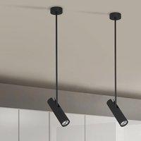 Licht-Trend Deckenleuchte 77 cm mit verstellbaren SpotSchwarz
