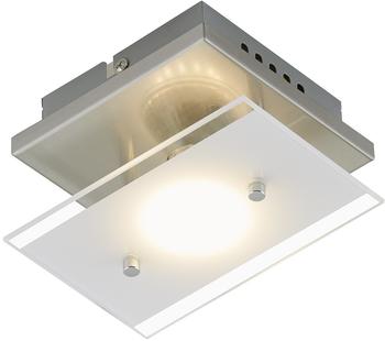 Briloner LED Deckenleuchte 15 cm matt-nickel