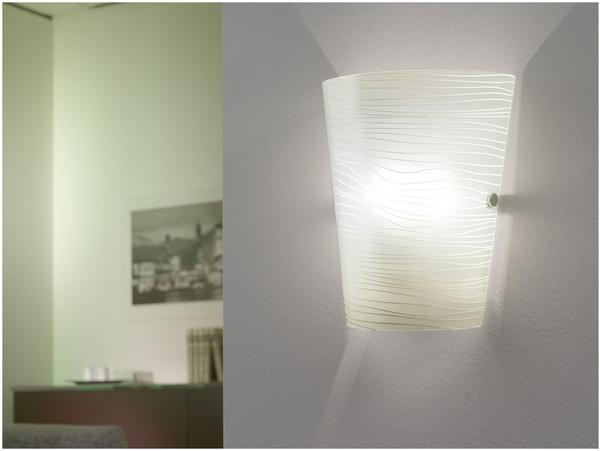 Eglo CAPRICE Wandbeleuchtung Für die Nutzung im Innenbereich geeignet Chrom E27 60 W