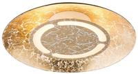 GLOBO LIGHTING LED Deckenleuchte "TABEA" LED-Modul 1 Stk. Warmwei&szlig; Deckenlampe,