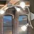 ETC Shop 2er Set 10 Watt LED Decken Lampen Glas Wand Leuchten schwenkbare Spots Beleuchtungen