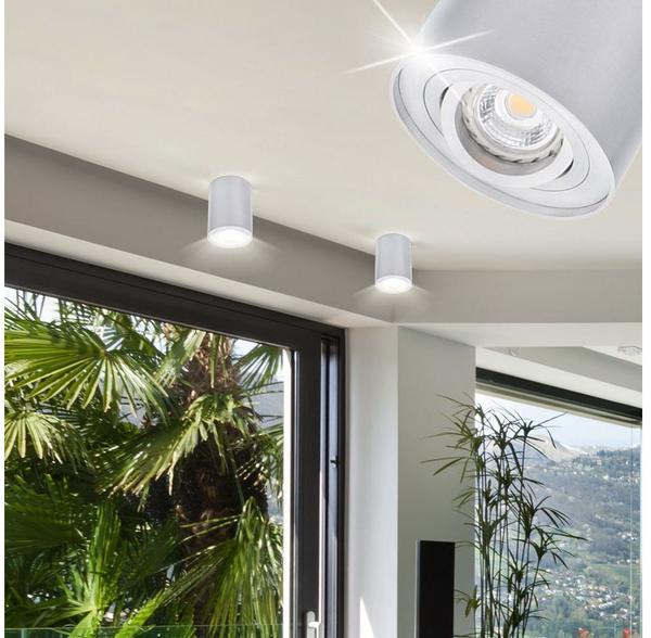 KANLUX LED 5 Watt Decken Zylinder Leuchte Wohnraum Alu UP Beleuchtung 1-flg EEK A+