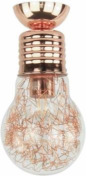 Spot-Light Deckenleuchte Bulb Kupfer Glühbirne mit Drahtfäden 2820113