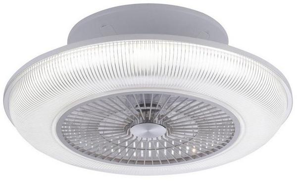 LeuchtenDirekt LED Deckenleuchte DION mit Ventilator inkl. Fernbedienung, Ø 57,5 cm, mit Farbwechsel