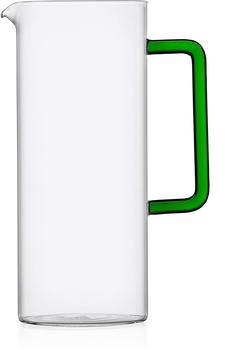 Ichendorf Milano Clear Krug mit grünem Griff 1,2l