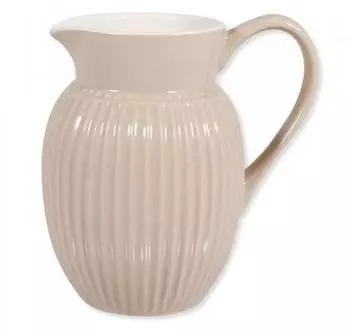 Greengate Alice Creamy Fudge Krug Porzellan 0,5L (STWJUGA05ALI5304)