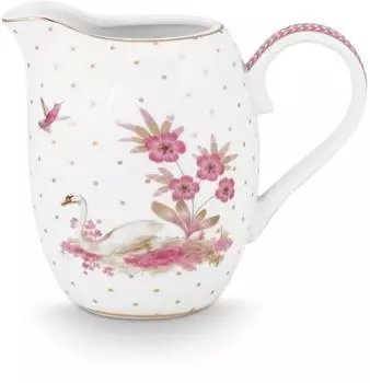 PiP Studio Jolie Dots Milchkännchen 250ml, pink/gold (51.007.059)