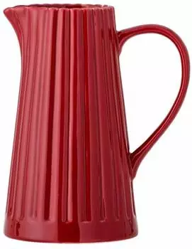 Bloomingville Latina Krug, rot, 1,2L, Steingut