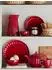 Bloomingville Latina Krug, rot, 1,2L, Steingut