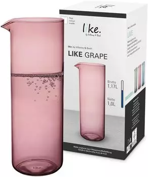 Villeroy & Boch Like Grape Karaffe 1l, lila (19-5178-7997)