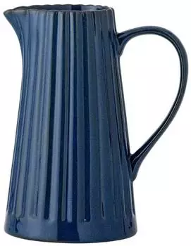 Bloomingville Latina Krug, dunkelblau, 1,2L, Steingut
