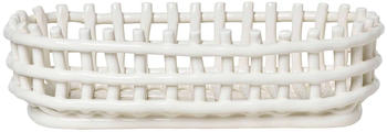 ferm LIVING Keramik-Flechtkorb 30x15cm (1104264538)