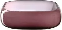 LEONARDO Schale "Schale MILANO dunkelrot 23x23" aus Glas