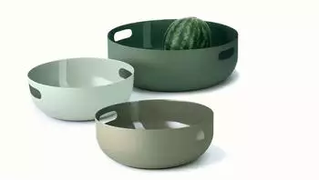 Philippi Copenhagen Schalen-Set, 3-teilig, Stahl emailliert (234023)