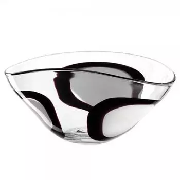 Leonardo OCCHI BLANC Schale, Glas, 35cm