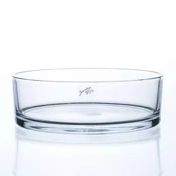 Sandra Rich Dekoschale rund klar Glas (7040-25-99)