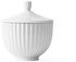 Lyngby Porcelæn Bonbonniere Confectionary Bowl, White (Small)