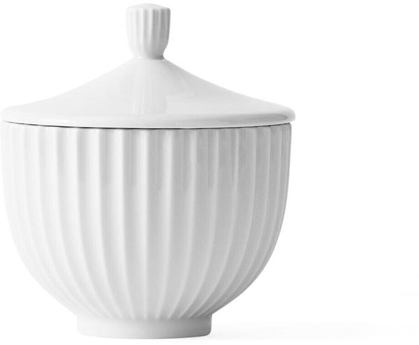 Lyngby Porcelæn Bonbonniere Confectionary Bowl, White (Small)