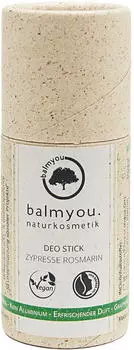 balmyou Deo Stick Zypresse Rosmarin in Graspapier (50 g)