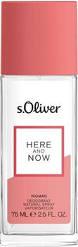 S.Oliver Here and Now Woman Deodorant (75 ml)